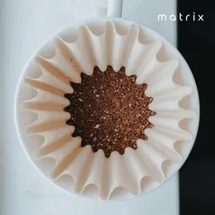 【Matrix】155蛋糕型咖啡濾紙-原色-100入(適用OREA Kalita Tiamo Timemore Brewista蛋糕濾杯)