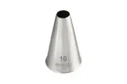 Mondo Stainless Steel #10 Round Piping Tip Icing Cake Decorating Nozzle Silver