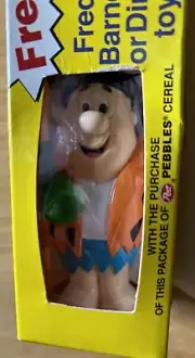 1992 POST FRED FLINTSTONE BEDROCK CEREAL TOY NEW IN BOX