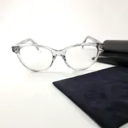 RAG & BONE RNB3048 KB7 51-18-135 Gray Crystal Flex Hinge Eyeglass Frames