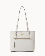 Dooney & Bourke Saffiano Leather Shopper - Ecru - Brand New - $298