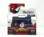 MINIMATES VENOM & VENOMIZED CAPTAIN AMERICA FULLY POSEABLE WALGREENS EXCLUSIVE