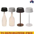 Wireless LED Table Lamp Bedside Lamp Portable Reading Light for Bedroom Study