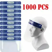 1000pcs Safety Full Face Shield Reusable FaceShield Clear Washable Anti-Splash