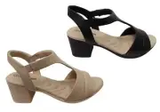 Comfortflex Manny Womens Comfortable Brazilian Heels Dress Sandals - ShopShoesAU