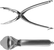Westmark Chestnut Scorer, with Serrated Blades, Length: 20 cm, Stainless Steel, Silver, 40422260