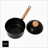 在飛比找momo購物網優惠-【HOLA】附蓋多功能單柄調理湯鍋18cm