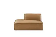 Jonathan Leather Left Chaise Sofa