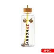 1PC 360CC/ML Fuel Tank Transparent Plastic Oil Box For Gasoline Plane RC Model