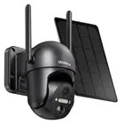 Solar Security Cameras Wireless Outdoor, 2K 360° View Battery Powered Outdoor