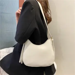 INS Korean Women's Armpit Bags large Capacity PU Dumpling Ba