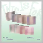 [SOUNDWAVE POB Exclusive] TWICE THIS IS FOR 4th Album with Tracking Sealed (Digipack 9 Version Set)