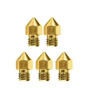 5pcs For Ender 3 PRO CR10 3D Printer 1.75mm 0.4mm MK8 Extruder Nozzles NEW
