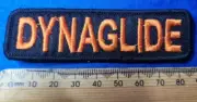 Cloth Badge Biker Iron-On/Sew On Patch DYNAGLIDE