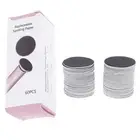 60x Replaceable Sandpaper Disc Cuticle Foot File Callus Remove Dead Pedicure# SN