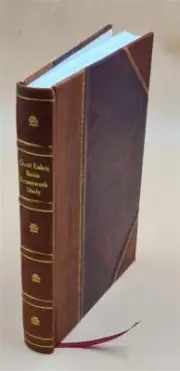 Great Lakes Basin framework study. Volume 1-2 [Leather Bound]
