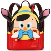 Disney Parks 2023 Loungefly Disney100 Mini Backpack: Pinocchio New Tags Ship