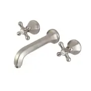 Kingston Brass KS402.AX Metropolitan Wall Mounted Tub Filler - Nickel