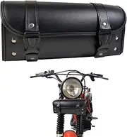 Motorcycle Saddlebag Tool Bags Motorcycle Fork Bag Handlebar Bag Fork Tool Bag Fork Roll Barrel Bag Storage Bag Leather Universal Fit