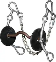 REINSMAN Josey Go-Around Combination Bit for Horse - 5" Mouth - Stage C