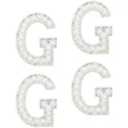 10Pcs Iron on Letters Patch, Self Adhesive Letter Patches