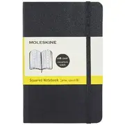Moleskine Soft Cover Pocket Notebook Grid Black