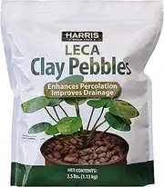 Harris LECA Expanded Clay Pebbles, 2.5lb