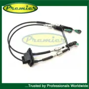 Premier Gear Selector Linkage Cable Rod Pair For Fiat 500 1.2 2007- 555223138 St