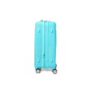 (拆箱全新品)美國旅行者 VELTON 25吋 可擴充行李箱(藍)