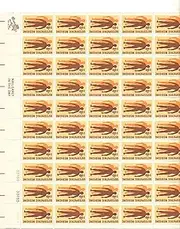 Man's Quest for Health Full Sheet of 50 X 8 Cent Us Postage Stamps Scot #1469
