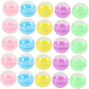 NOLITOY Vending Machine Refill Boxes 50pcs Plastic Fillable Balls Shell Toys Party Favor Candy Storage Display