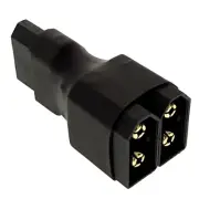All Black No Wires: XT60 Parallel Battery Adapter - Genuine AMASS Connectors