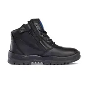 Mongrel 961020 Zipsider Soft Toe Work Boots - Black
