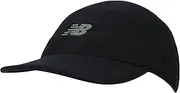 [New Balance] 5-Panel Moisture Wicking Performance Run Hat for Athletic Wear, One Size Fits Most