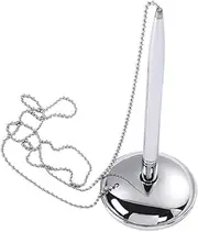 Homoyoyo Signature Pen with Chain Desk Accessory for Banks and Offices Effortless Writing Experience Vivid for Professional Use Stylish Countertop Design