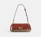 Coach Jet Shoulder Bag In Signature Canvas CBA83 Outlet