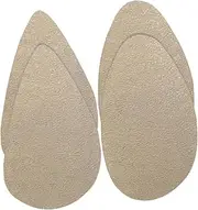 Healeved 2Pairs Non Slip Shoe Pads Adhesive Sole Protectors Durable Shoe Grips for High Heels Slip Sole Patches for Enhanced Traction and Stability