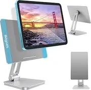 TooCust Magnetic Stand for Ipad Pro 12.9 Inch, iPad Air 13 Inch, 360° Adjustable Foldable, Strong Magnets & Thick Aluminium, for Ipad Magnetic Stand Ipad Pro 12.9’’ 3rd/4th/5th/6th Gen