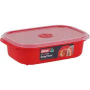 Decor Microsafe Microwavable Oblong Container 900mL