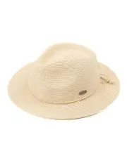 [Fella Hamilton] Avoca Flexibraid Fedora in Oatmeal