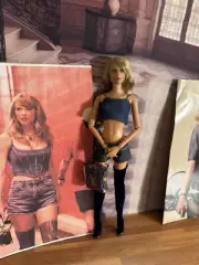 Taylor Swift Barbie Doll Type Eras Tour + 2 Outfits 12” 1/6 Scale Figure