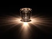 Xtal Acrux Crystal Acrux Cordless Table Lamp Ambientec Solid Glass