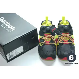 【高冠國際】Reebok Packer Shoes Pump Fury 黑 紅 黃 限量 聯名 OG 配色 AR3573