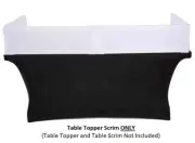 Scrim King TTP401-RS-W | Replacement Scrim for Table Top Facade (White)