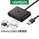 綠聯 4 Port USB3.0 集線器 多功能 5Gbps Type C接口 快速傳輸 適用筆電【Water3F】