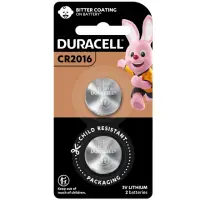 在飛比找momo購物網優惠-【DURACELL】金頂鈕扣型鋰電池 CR2016 3伏特 