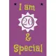 I am 20 and Special: Unicorn Journal and Sketchbook for 20 Year Old Girlss, A Gratitude Journal for 20 Year Old Girls,100 Lined Pages,