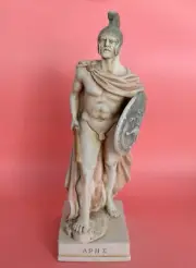 Ares God of war statue sculpture - Greek God of Olympus - Aris Spirit of Battle