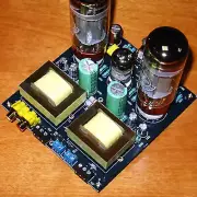 DIY HiFi EL34 Vacuum Tube Amplifier Class A Single-ended Stereo Audio Amp Kit