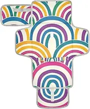 Reusable Diaper Changing Pads with Tissue Pocket Portable Diaper Changing pad Lightweight & Foldable Changing Station
